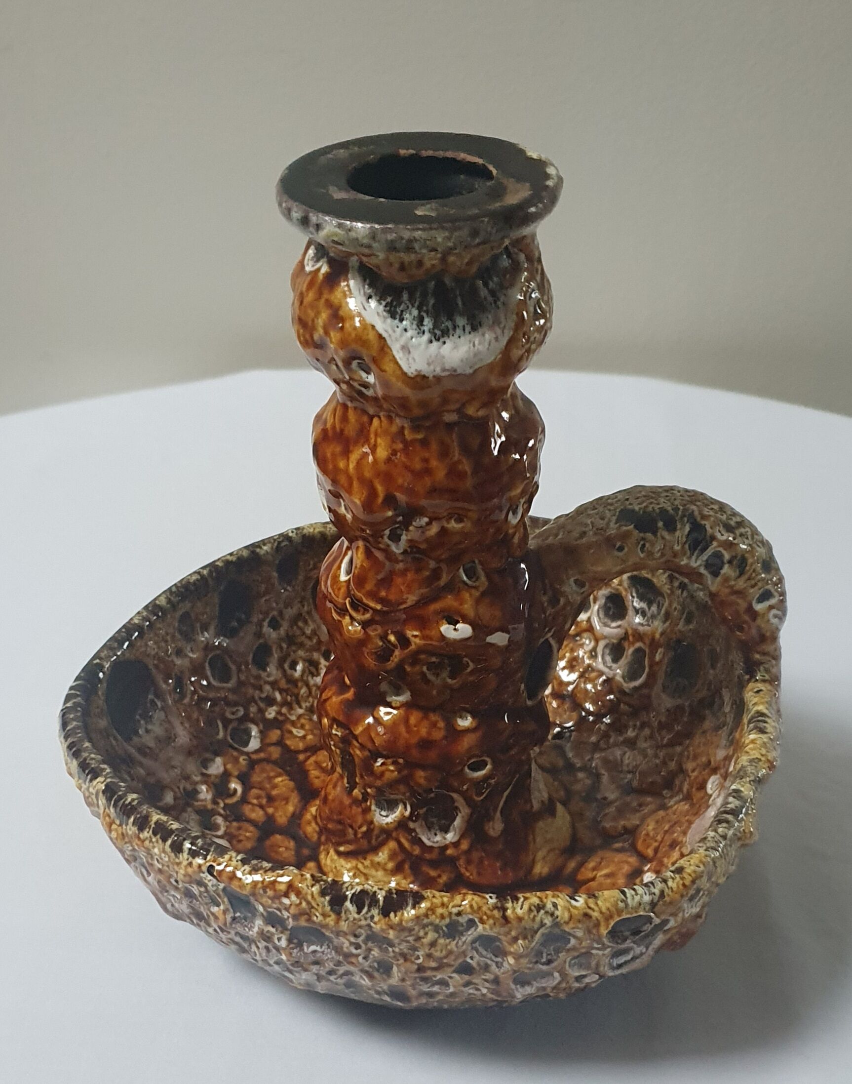 Ceramic candle holder