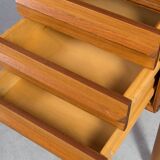 Mid-century modern teak desk by Torbjørn Afdal for Bruksbo, 1960s