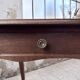 Console bureau en chêne 1960