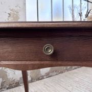 Oak console table from the 1960s.