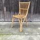 Chaise en rotin 1960
