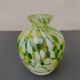 Vase vintage façon Clichy Murano à violettes