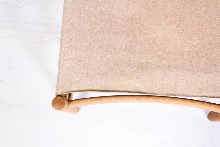 Model 2220 oak stool by Børge Mogensen for Fredericia 1960