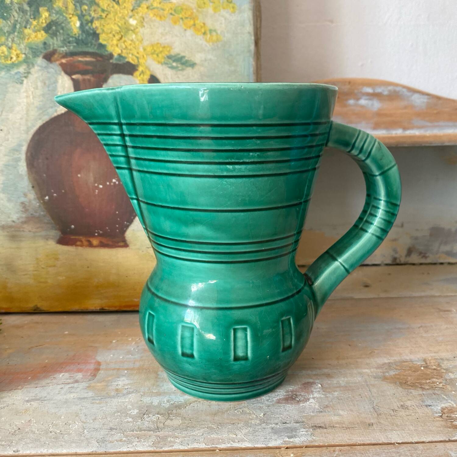 Old Digoin jug from the 1950s.