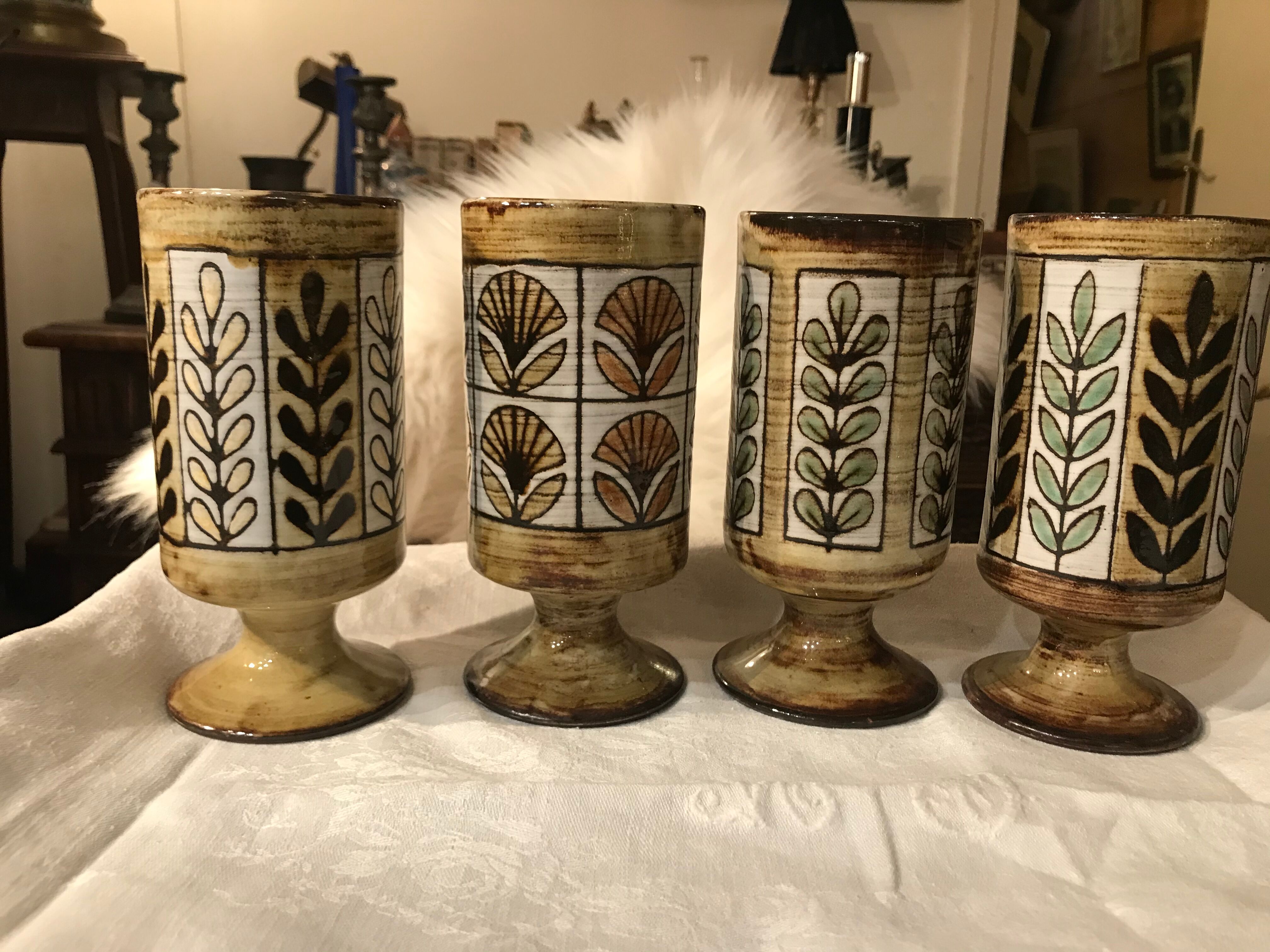 Série de 6 mugs Vallauris Malarmey
