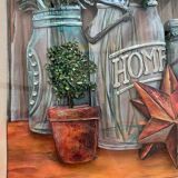 Paper Relief Painting