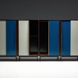 Modernist wardrobes by Willy Van Der Meeren for Tubax, Belgium, 1950s