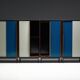 Modernist wardrobes by Willy Van Der Meeren for Tubax, Belgium, 1950s