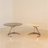 The Vform design table produced by Euro International Steel Furniture