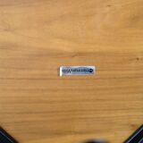 Charles Eames Lounge Chair In Brown Leather And Light Walnut