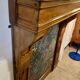 Antique Walnut Carved Wood Fireplace – Decorative Fireplace Mantel