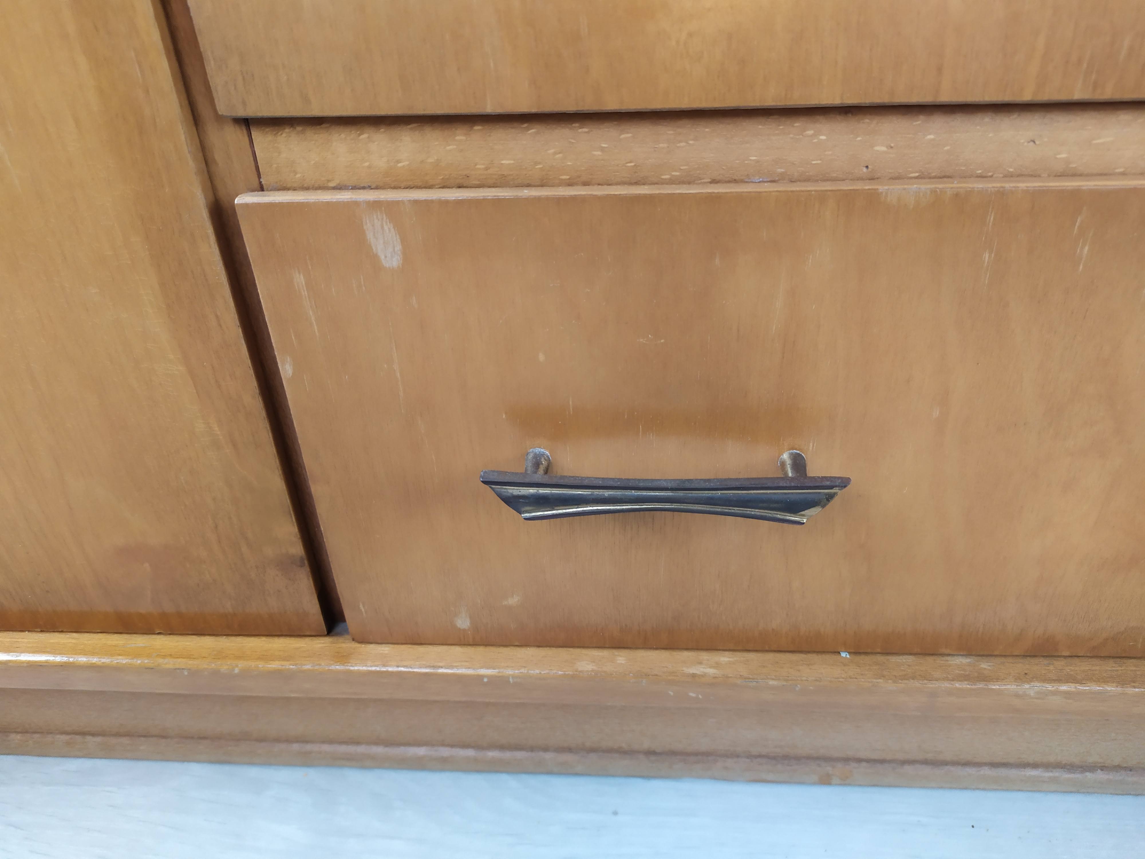 Vintage TV cabinet sideboard