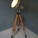 Industrial lamp on a tripod