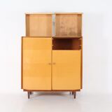 1950s Modernist High Closet Buffet