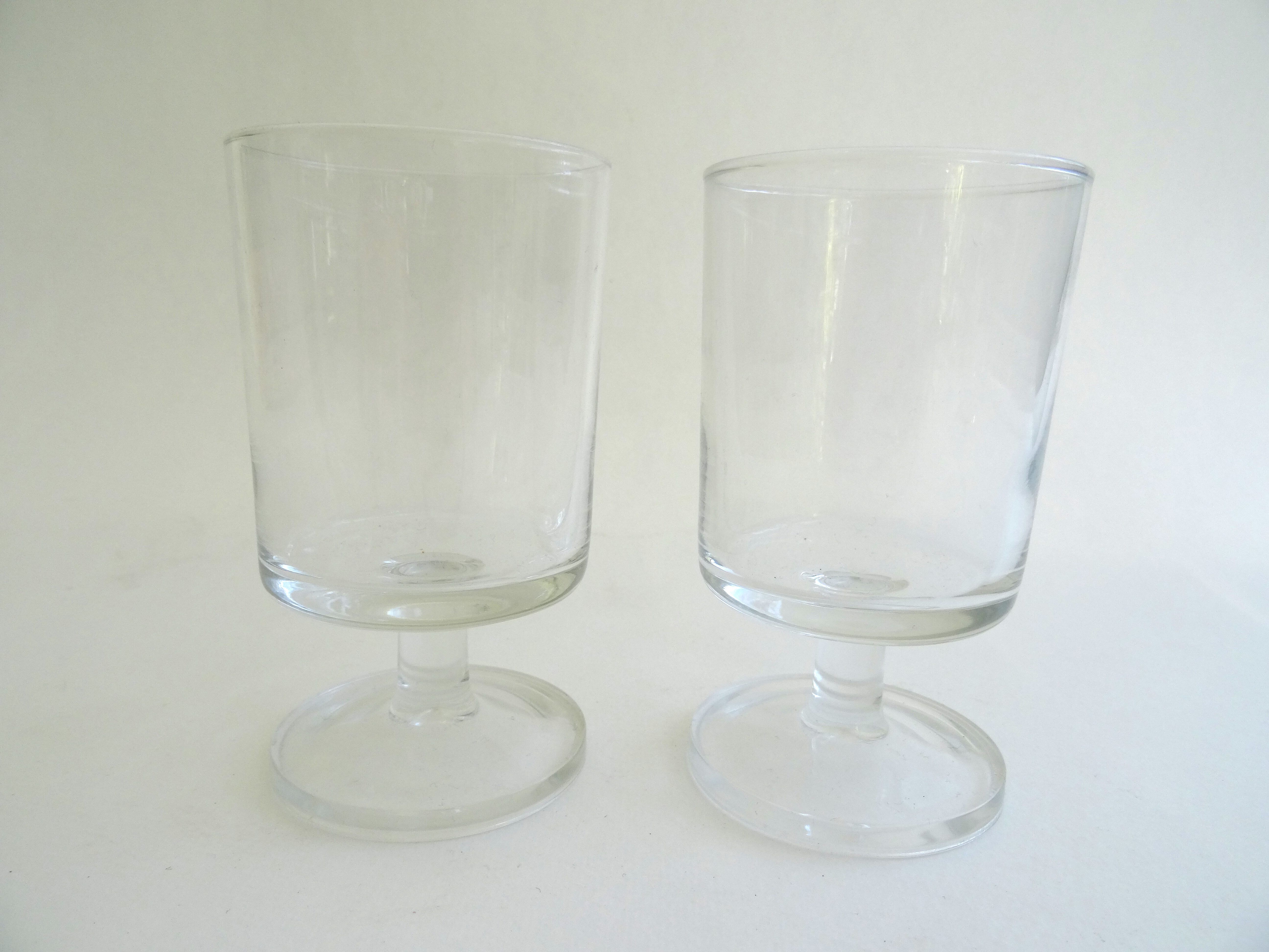 Lot de différents verres Cavalier