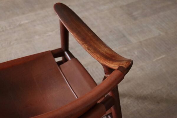 Fauteuil lounge Rastad et Relling Bambi Gustav Bahus Norvège 1950