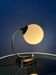 Mid-century art deco style opaline glass wall sconce or desk lamp