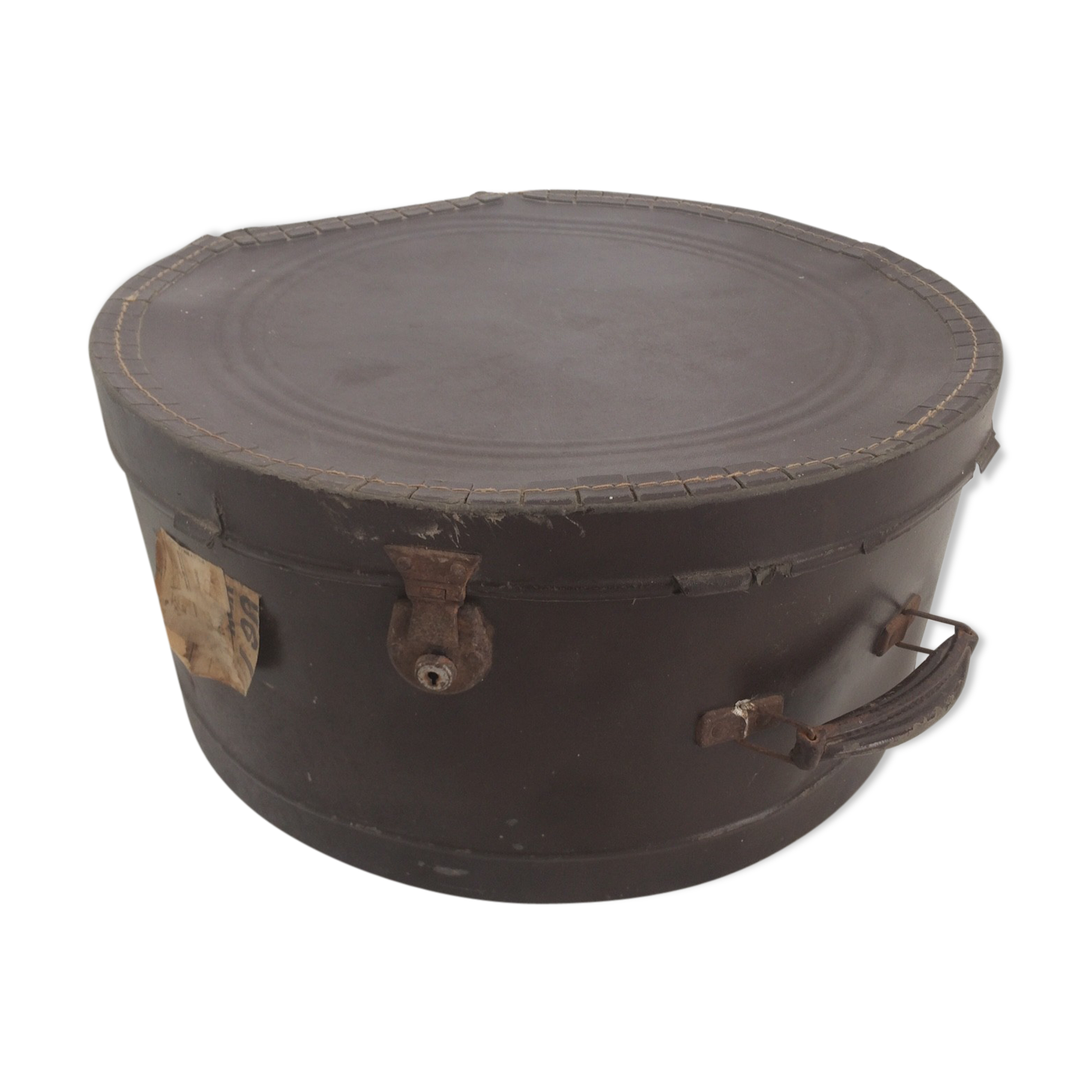 Suitcase time hat box