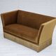 1960s, Danish 2 seater sofa, furniture velour, original condition.