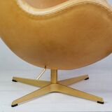 Leather Egg Chair by Arne Jacobsen for Fritz Hansen Limited Anniversary Edition