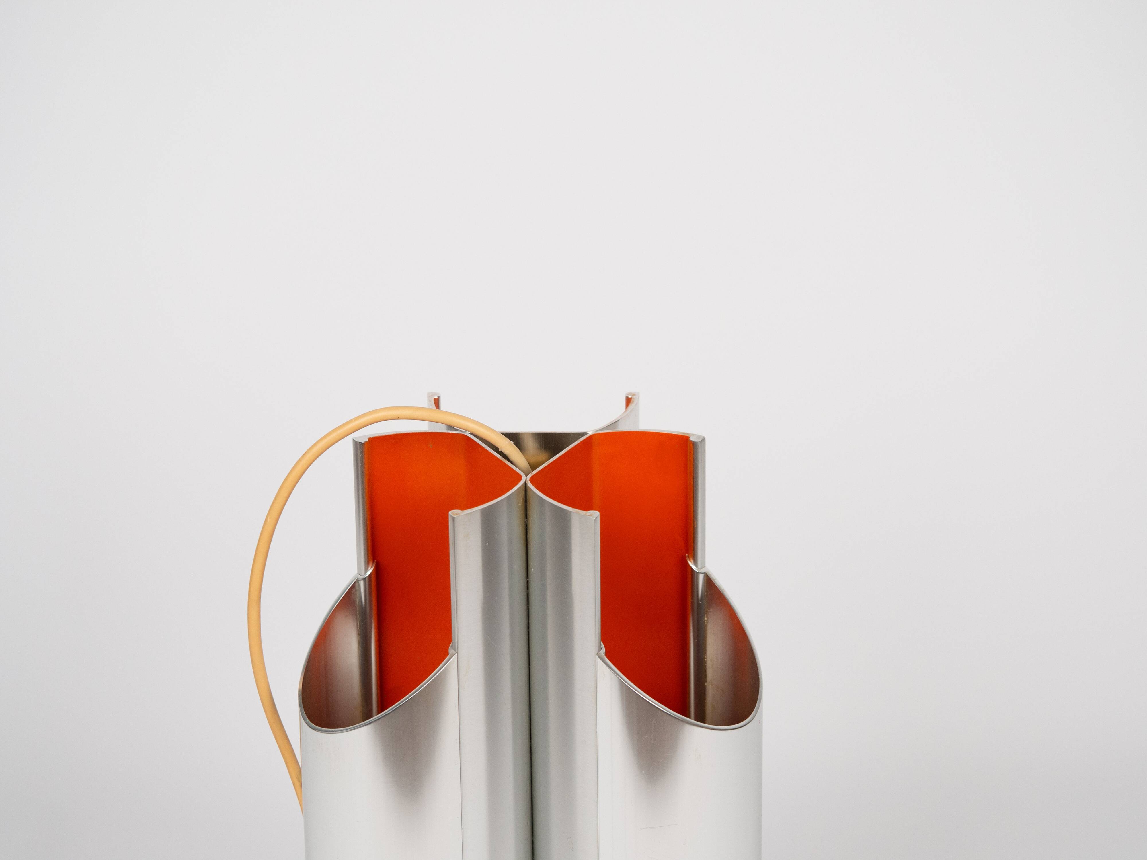 Lampe suspendue vintage danoise Pantre par Bent Karlby, Lyfa, années 1970