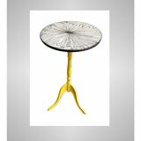 Old revamped tripod pedestal table