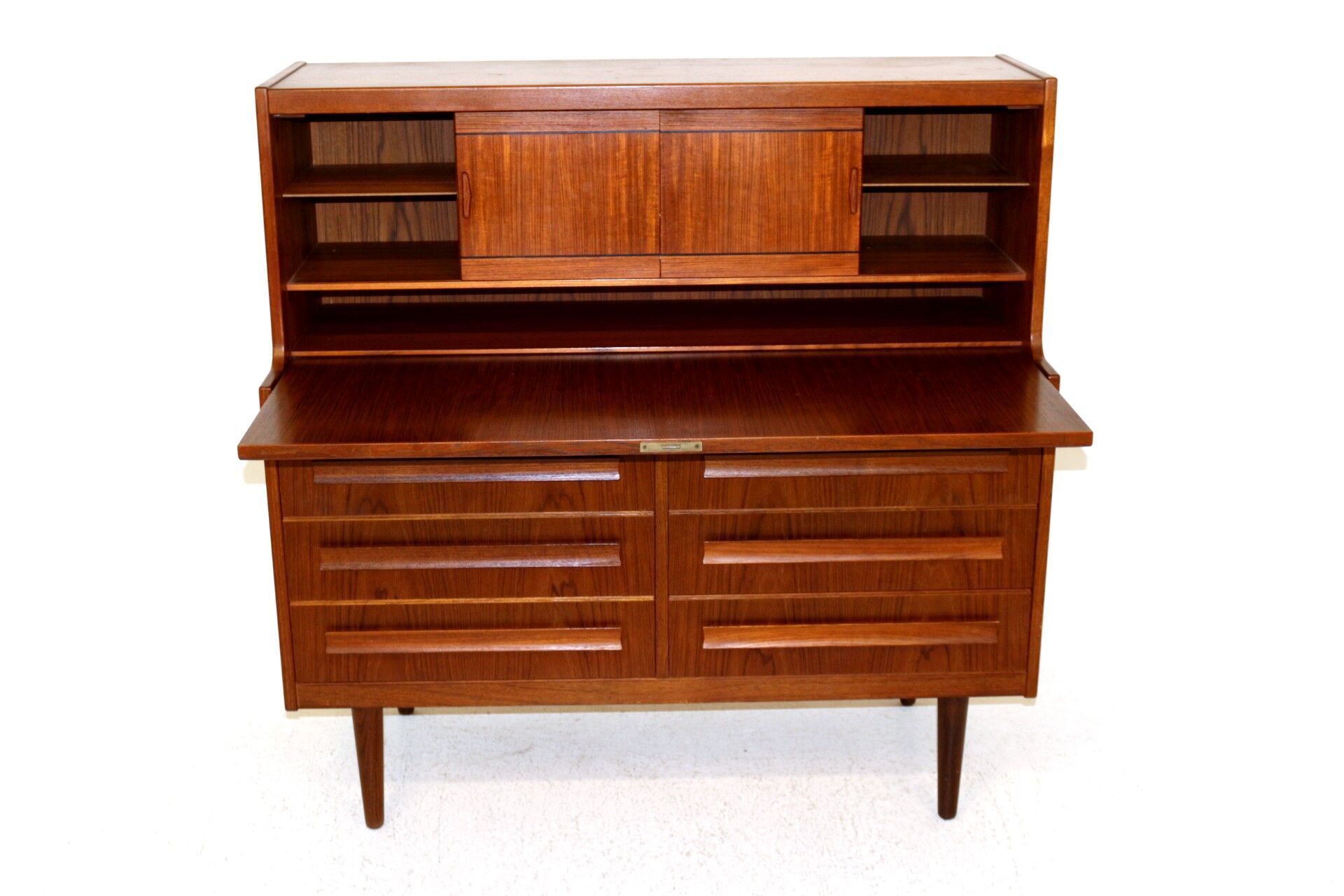 Teak secretary, Sigfrid Omann, Denmark, 1960