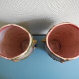earthenware trim barbotine planter vases french fireplace set planter