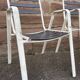 Set de 8 chaises de jardin terrasse vintage 1970