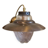 Glass and brass suspension