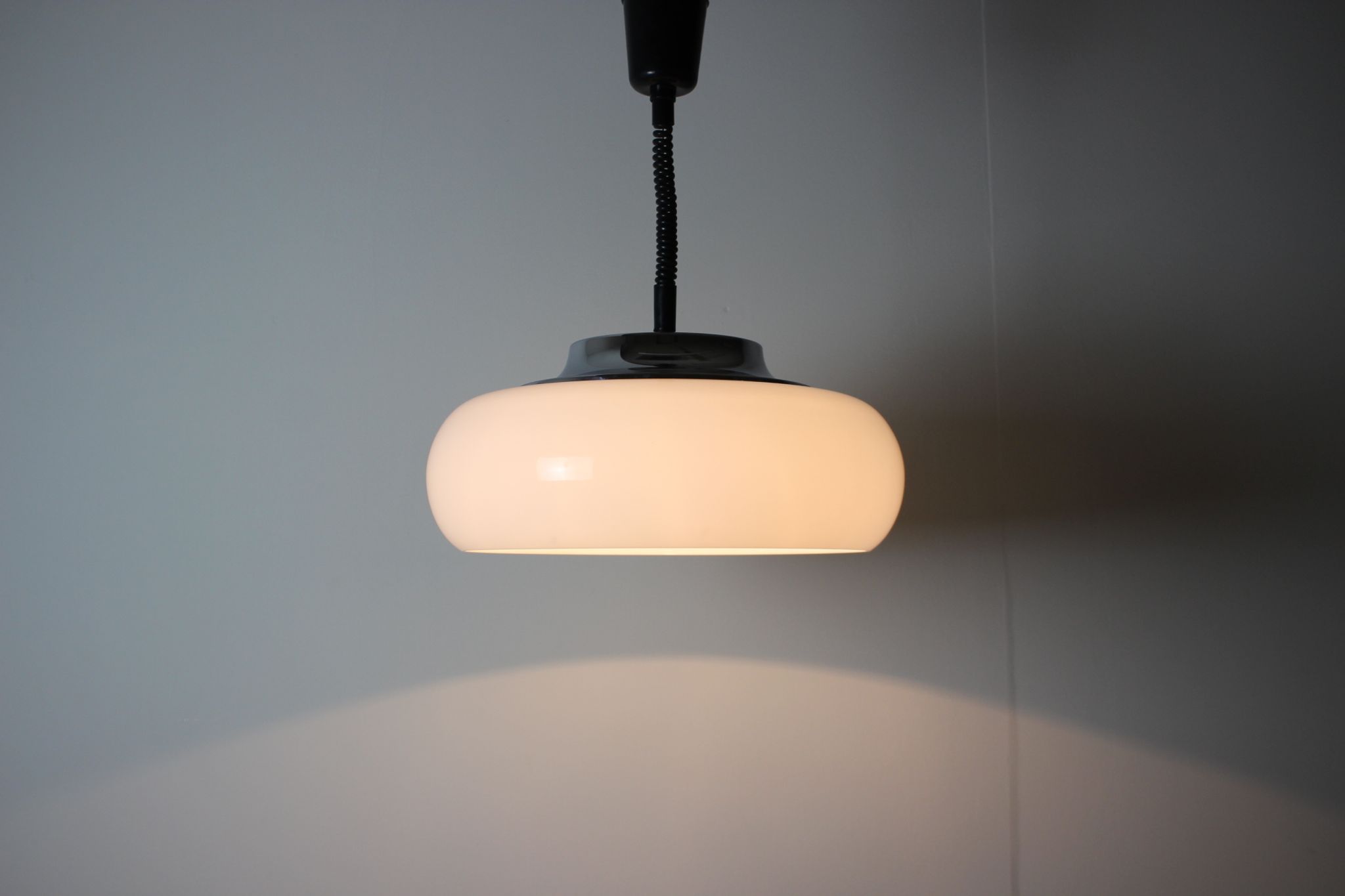 Mid Century Pendant Meblo, Harvey Guzzini, Italy, 1970s