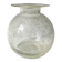 Blown glass vase with bubbles from Biot, France 1970