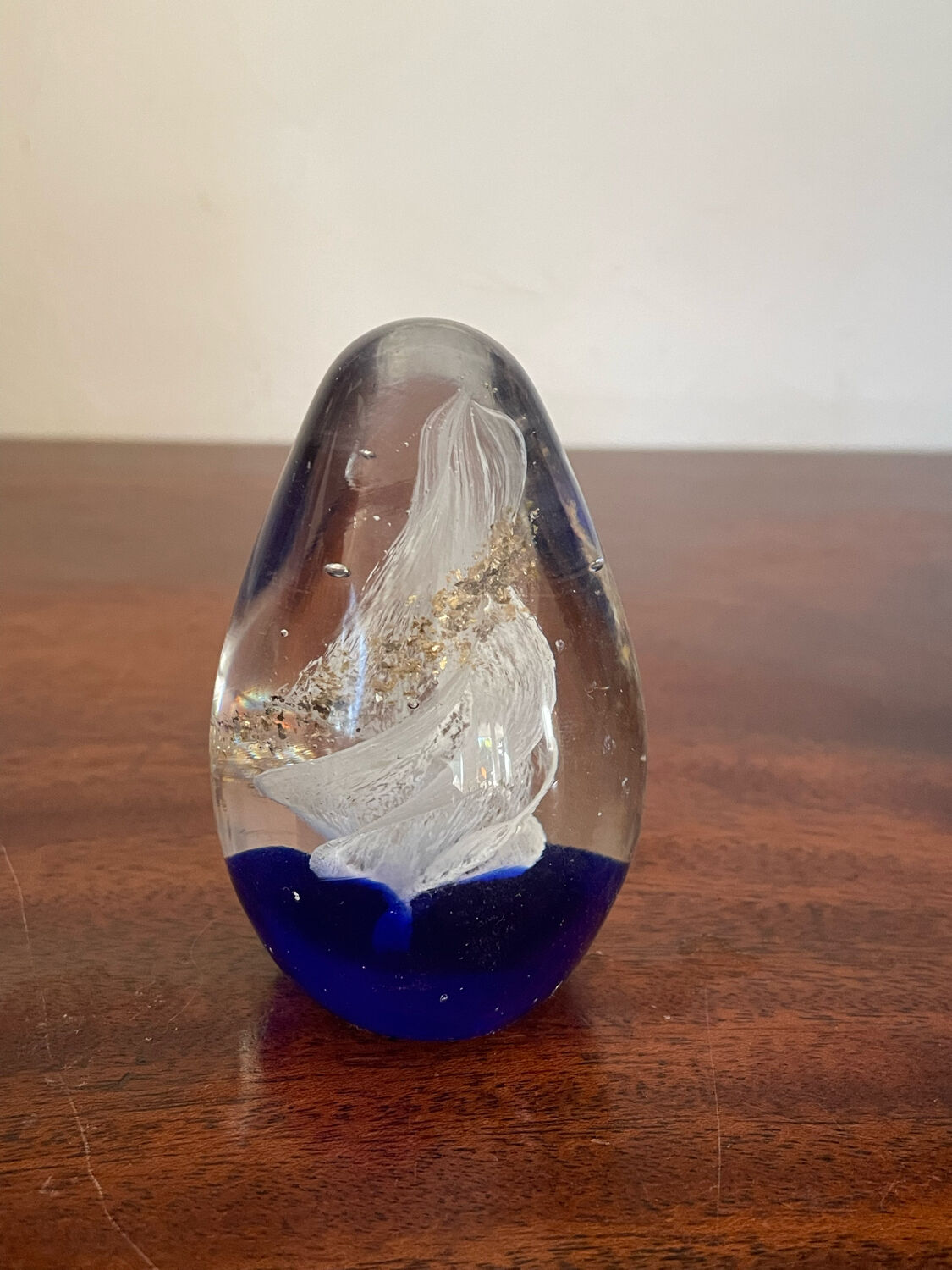 Vintage paperweight sulphide