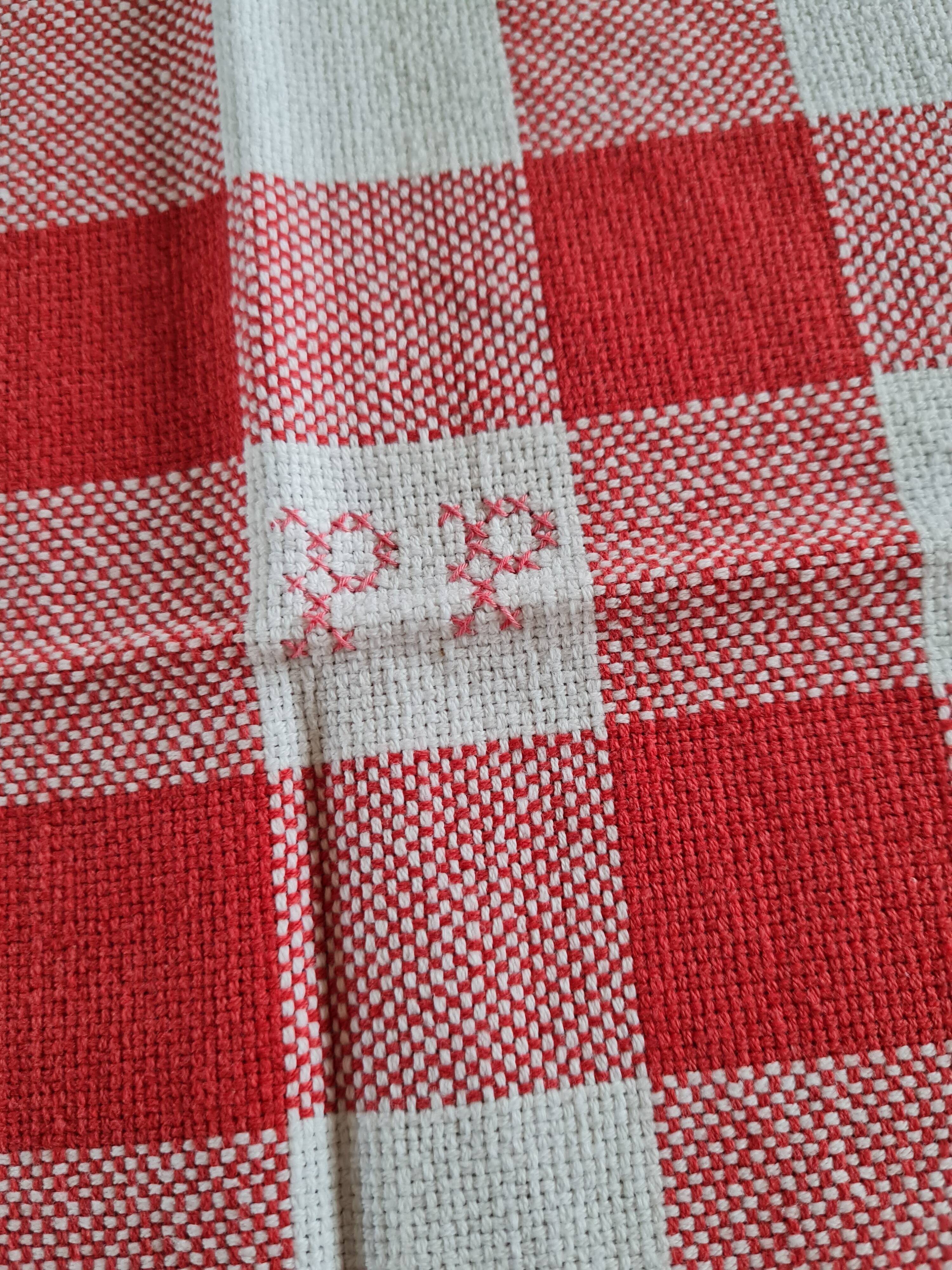 Nappe à carreaux monogramme PP