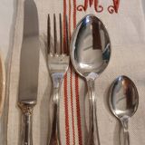 Antique flatware set for 51 place settings