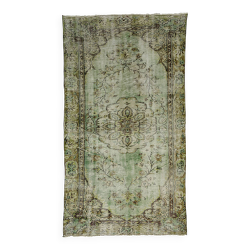 Modern Unique Rug, Turkish Oriental Handmade Boho Kilim Rug,for Kitchen,Bedroom 149x 268 cm
