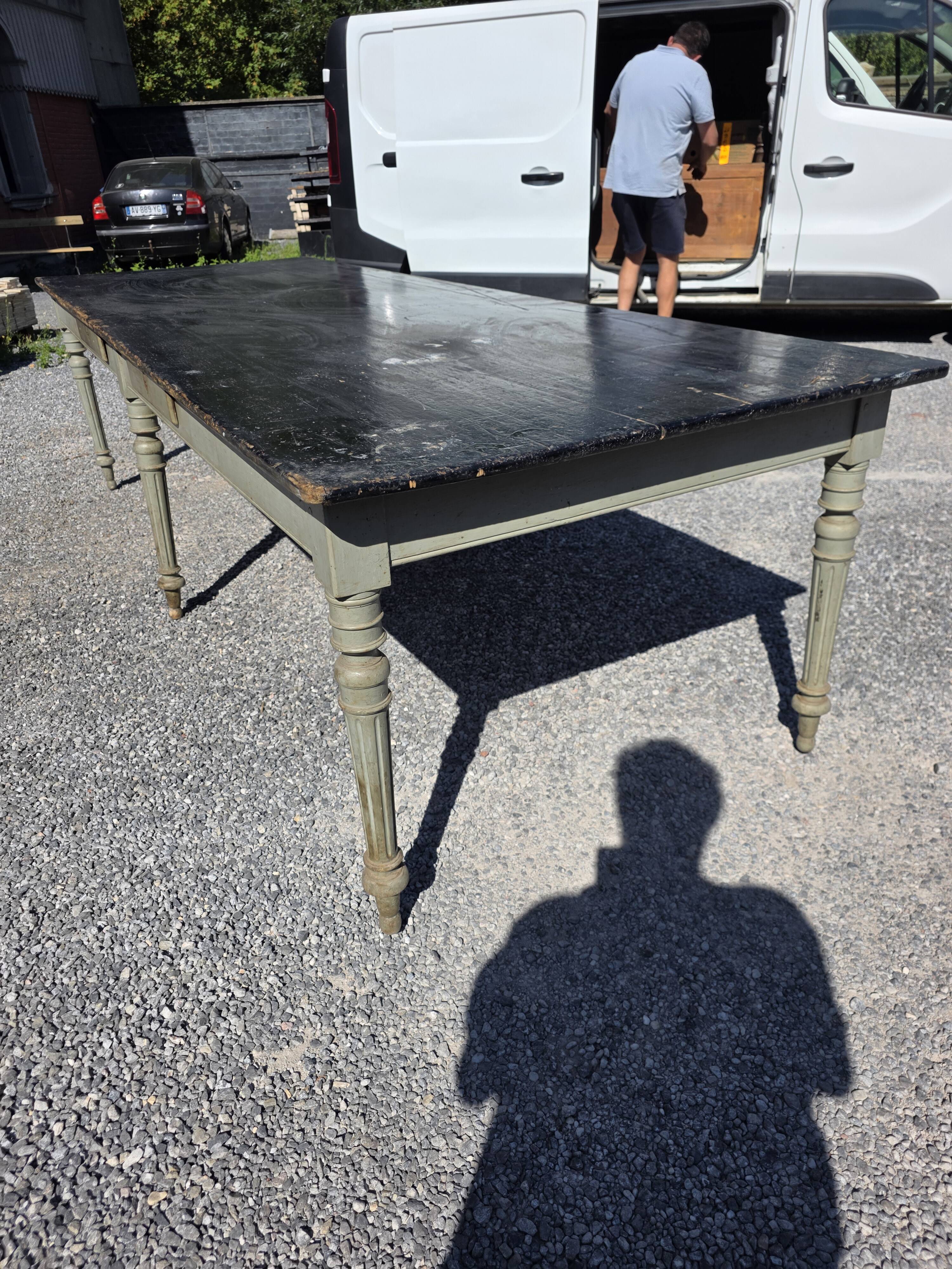 Old farmhouse table, 300 × 108cm