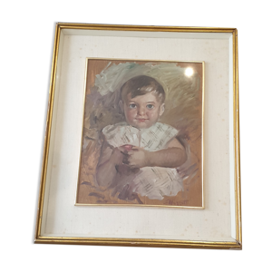 Peinture signée Emo