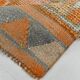 3x11 Orange & Green Oriental Vintage Runner Rug, 85x347Cm