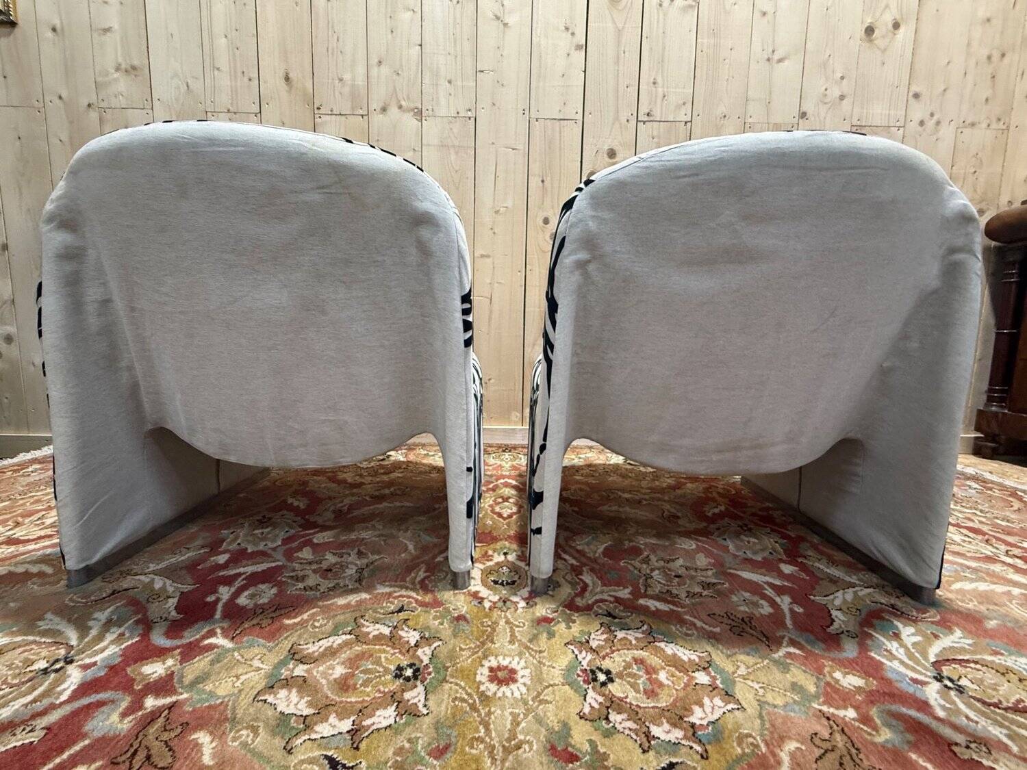 Pair of Alky Piretti armchairs