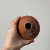 Glazed ceramic vase