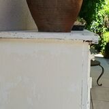 Rustic antique patinated sideboard