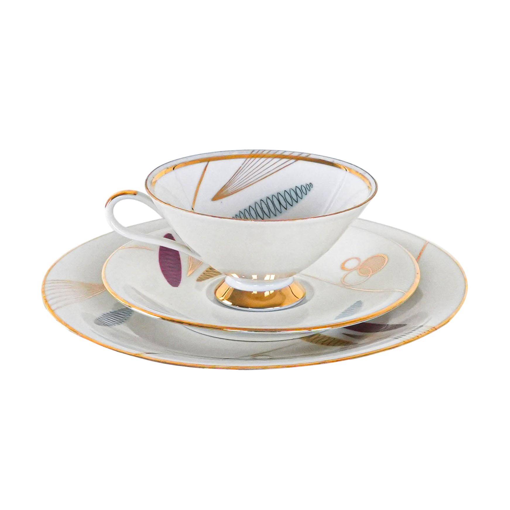 Porcelain cup, German design, 1960s, manufacturer: Hertel Jacob
