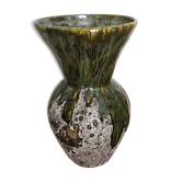 Olive green vase and fat lava crème chantrier sauzelles
