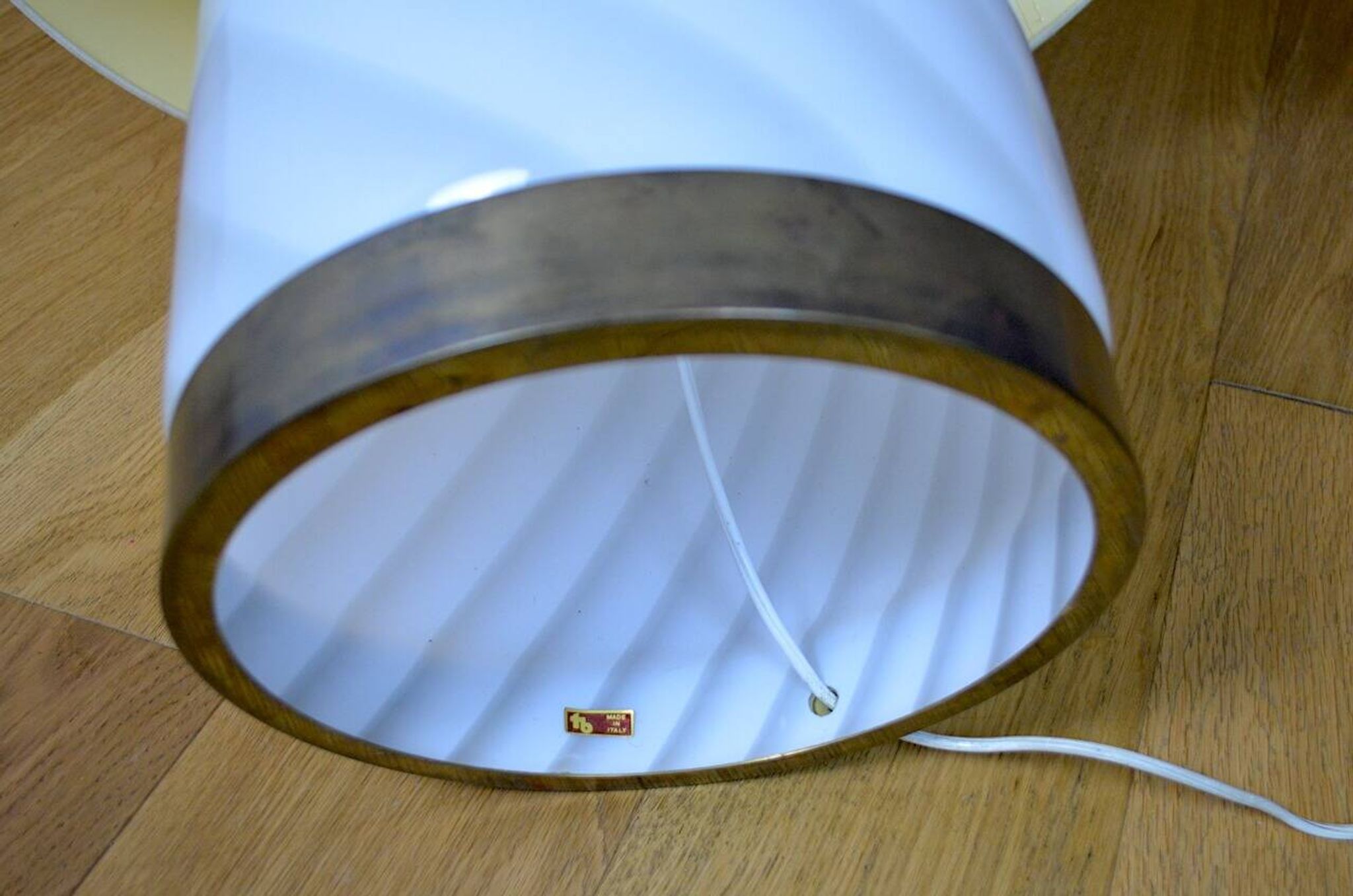 Lampe de Tommaso Barbi 1970 Italie