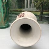 Designer vase in glazed ceramic