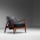Ib Kofod Larsen ‘Seal’ lounge chair for OPE Möbler Sweden