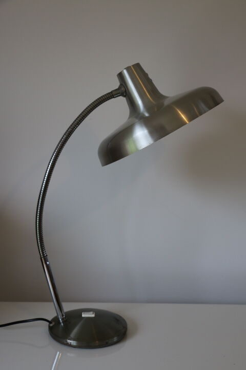 Table lamp XXL chrome steel 640mm