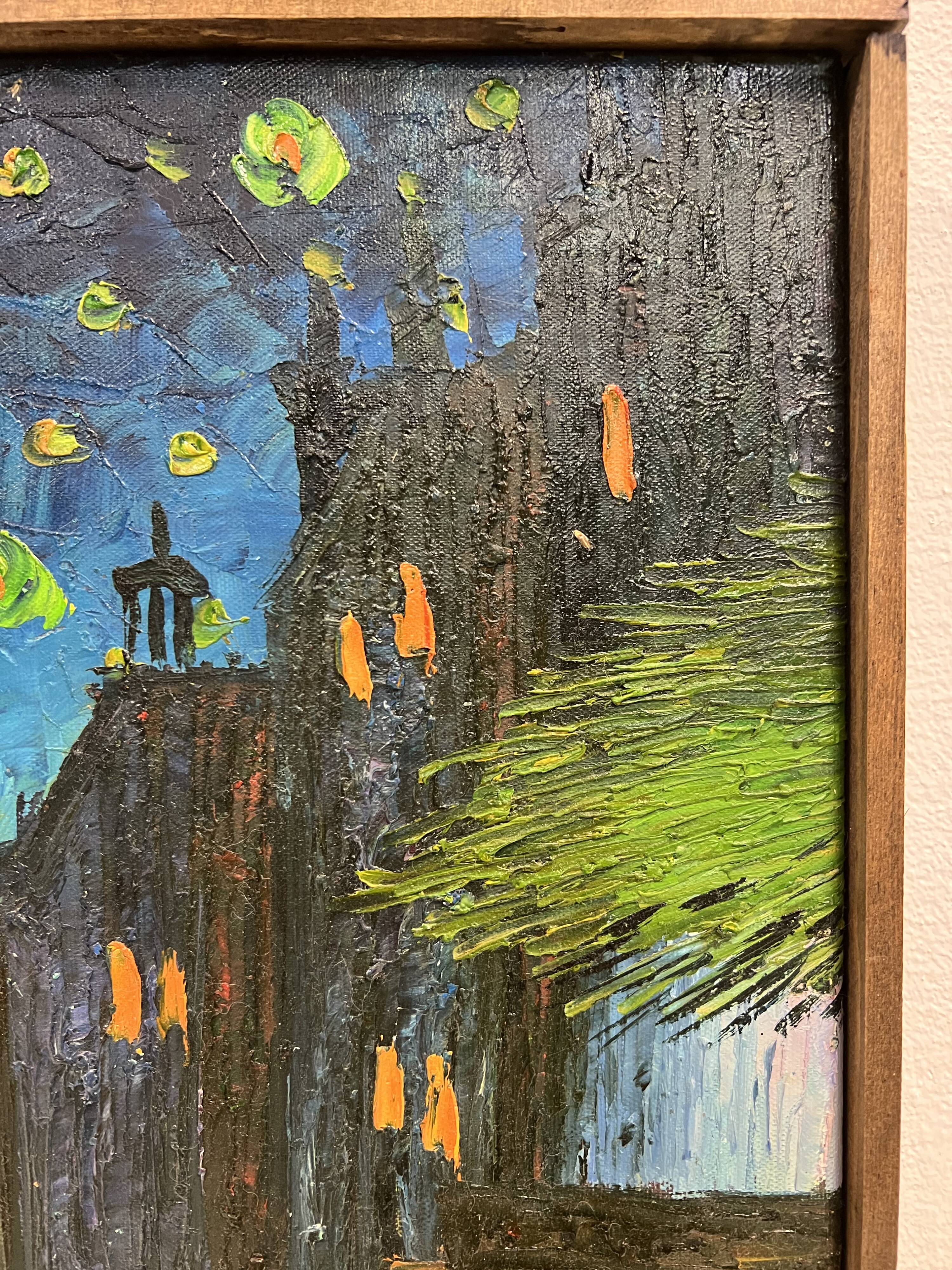 Reproduction painting van Gogh, Café terrace Arles