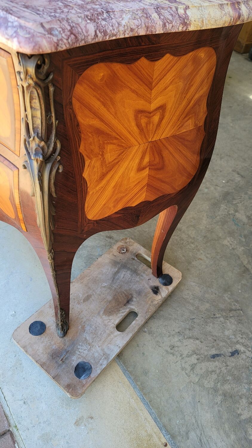 Louis XV style chest of drawers